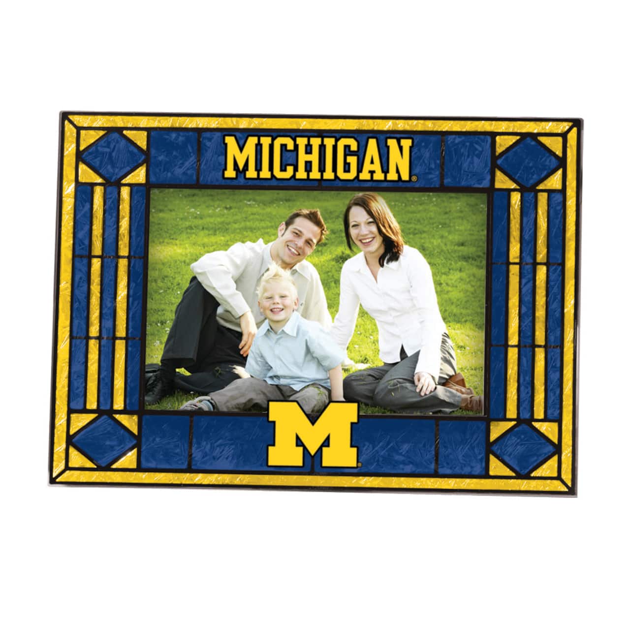 The Memory Company NCAA Art Glass Horizontal Frame